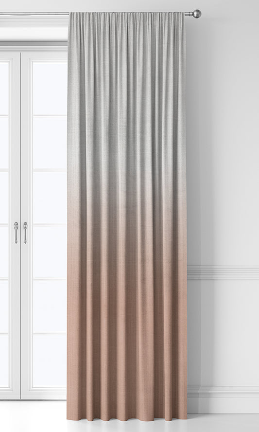 2-Tone Ombre Home Décor Fabric Sample (Salmon)